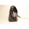 PINKO -  leather bag ABBONDANZA - Black