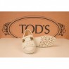 TOD'S - Leather GOMMINO - Loafers - White