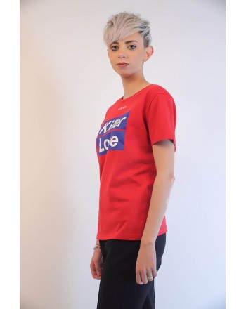 PINKO - T-Shirt in Cotone SPONTANEO - Rosso
