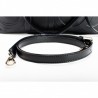 JIMMY CHOO - ALLEGRA  Leather Shopping Bag with CHOO printed Logo - Black