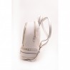 MICHAEL BY MICHAEL KORS - RHEA  leather backpack - White