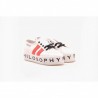 PHILOSOPHY di LORENZO SERAFINI  -  Sneakers SUPERGA for PHILOSOPHY con Suola Logata - Bianco/Rosso
