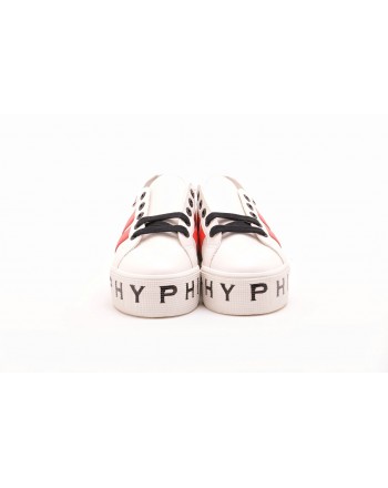 PHILOSOPHY di LORENZO SERAFINI  -  Sneakers SUPERGA for PHILOSOPHY with Logo Sole - White/Red