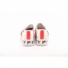 PHILOSOPHY di LORENZO SERAFINI  -  Sneakers SUPERGA for PHILOSOPHY con Suola Logata - Bianco/Rosso