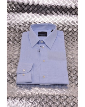EMPORIO ARMANI - Modern Fit Shirt - Light Blue