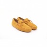 TOD'S - Suede Loafers with Gums - Yellow