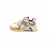 ASH -  FLASH Sneakers - White/Yellow/Sliver