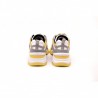 ASH -  FLASH Sneakers - White/Yellow/Sliver