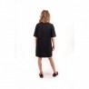 LOVE MOSCHINO -  Cotton dress with print - Black