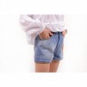 LOVE MOSCHINO -  Jeans Shorts with Patch - Denim
