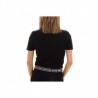 MICHAEL BY MICHAEL KORS -  Viscose T-Shirt with logo print - Black/White
