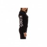 MICHAEL BY MICHAEL KORS - Viscose Knit with Logo on Sleeve - Black