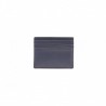 MICHAEL BY MICHAEL KORS - Leather credit card holder - Navy