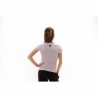 PHILIPP PLEIN - T-Shirt in Cotone con Stampa Fenicottero e Strass - Bianco