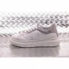 2 STAR - Ecoleather Sneakers with Glitter Deatail - White/Multicolor