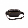 LOVE MOSCHINO -  Quilted faux leather pouch - Black