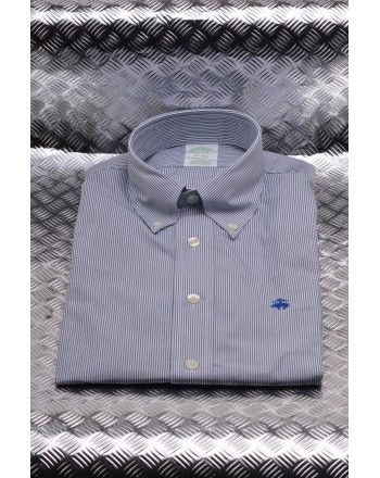 BROOKS BROTHERS - Camicia MILANO in cotone - Stp Navy