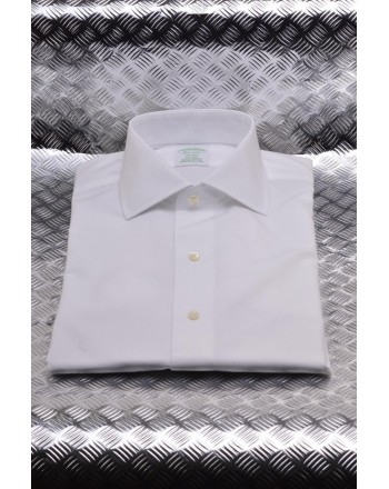 BROOKS BROTHERS - Camicia MILANO in cotone - Bianco