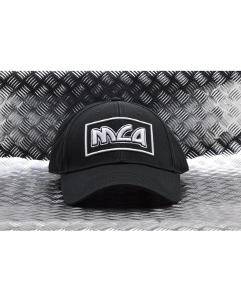 MCQ BY ALEXANDER MCQUEEN -  Beseball hat in cotton - Black/White