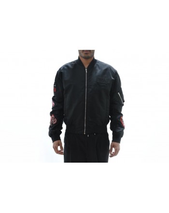 MCQ BY ALEXANDER MCQUEEN -  Patch fabric technical jacket - Black