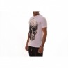 PHILIPP PLEIN - Logo Skull Cotton T-Shirt  - White