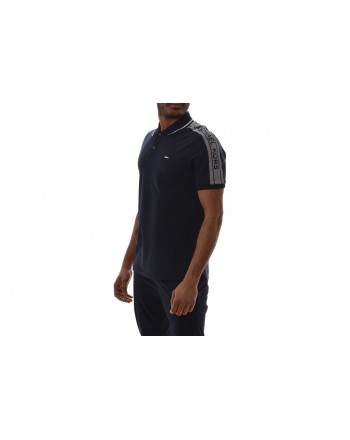 MICHAEL BY MICHAEL KORS - Cotton Polo Shirt with Logo - Night Blue