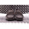 TOD'S - Denim Loafers with Gums - Grey