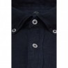 FAY - Camicia in lino - Blu
