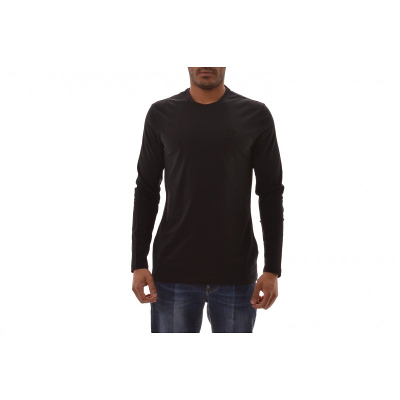 VERSACE COLLECTION - T-Shirt a manica lunga - Nero