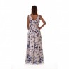 POLO RALPH LAUREN - Long FloralPrinted  Dress TIVIANA - Blue