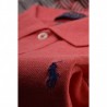 POLO RALPH LAUREN -   Custom Slim Cotton Polo Shirt - Coral