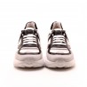 LOVE MOSCHINO - LOVE eco-leather sneakers - White/Black