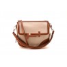 TOD'S - Leather Double T Mini Shoulder Bag - Natural/Leather