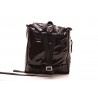 CALVIN KLEIN - Eco-leather backpack - Black