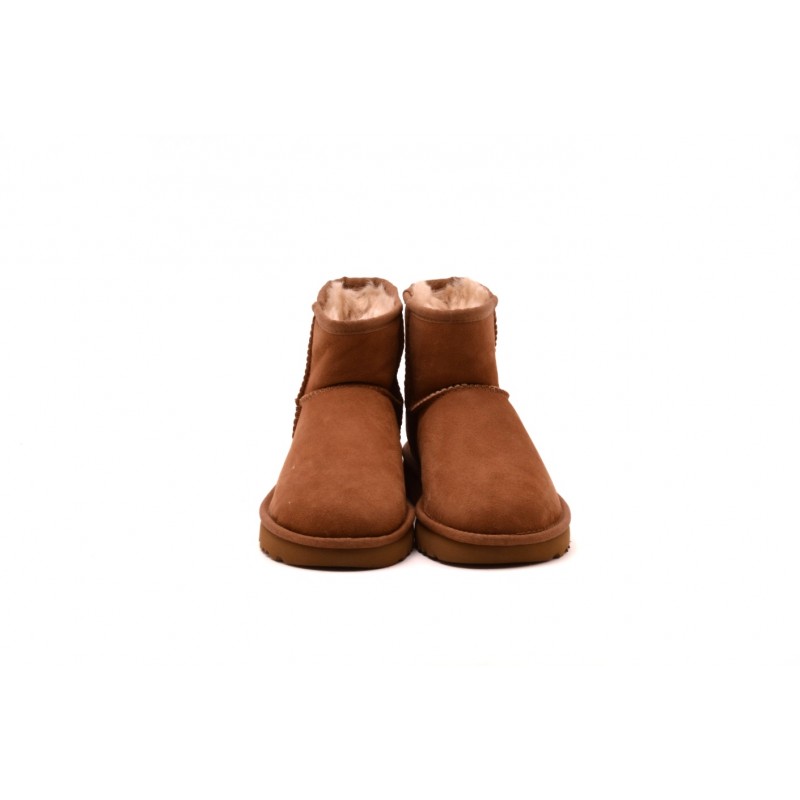 UGG - MINI Boots in sheepskin and suede - Chestnut