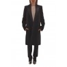 PHILOSOPHY di LORENZO SERAFINI - Wool Long Jacket with two Buttons - Black