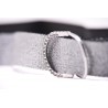 PINKO - FOREST belt in lurex - Silver