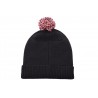 POLO RALPH LAUREN - Wool hat with embroidery - Black
