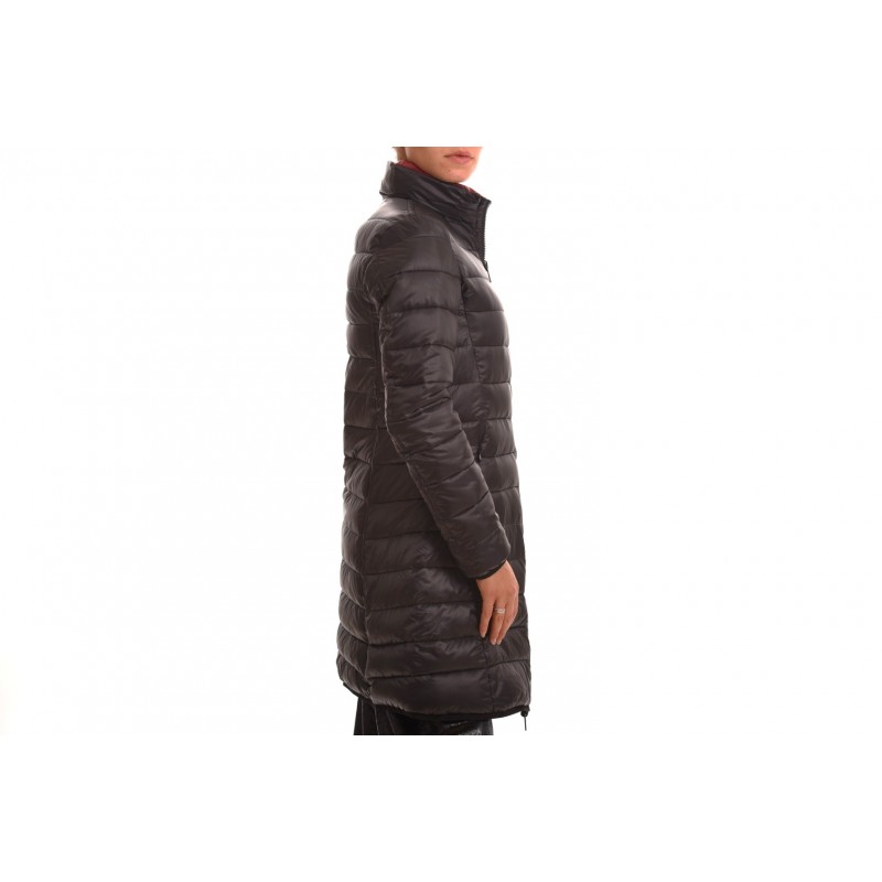 LOVE MOSCHINO - Reversible Nylon coat - Black