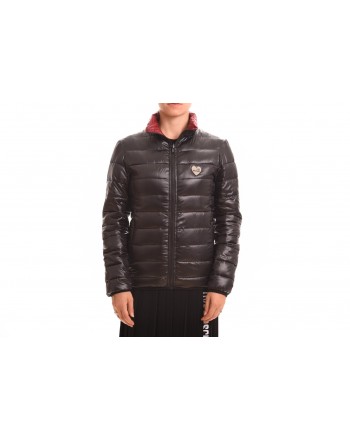 LOVE MOSCHINO - Reversable jacket in nylon - Black