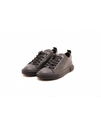 GIUSEPPE ZANOTTI - BLABBER sneakers in leather - Black