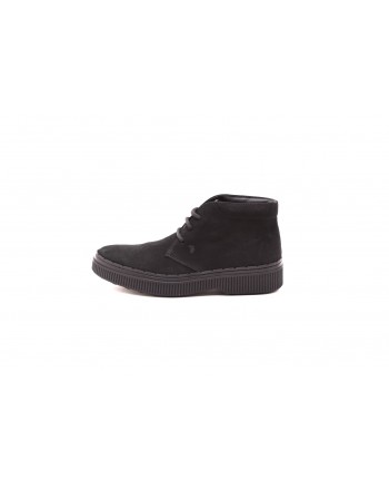 TOD'S - Suede boots - Black