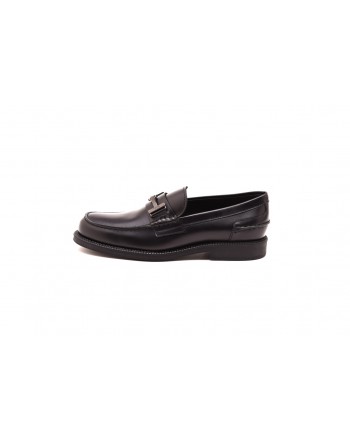 TOD'S - Leather loafers - Black