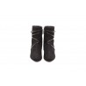 GIUSEPPE ZANOTTI - Suede and Leather Boots- Black