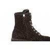 GIUSEPPE ZANOTTI - Suede Boots with Metallic Details - Black