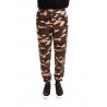 LOVE MOSCHINO - CLOUD Trousers cotton - Green