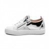 GIUSEPPE ZANOTTI - Leather Sneakers - White