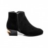 GIUSEPPE ZANOTTI - Leather Boots  -Black