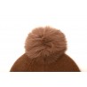 MAX MARA - Wool hat with pon-pon CRASSO - Camel