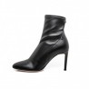 GIUSEPPE ZANOTTI - Leather Bootie Heel 9 - Black